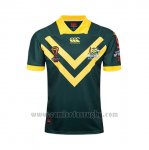 Camiseta Australian Kangaroos Rugby RLWC 2017 Local