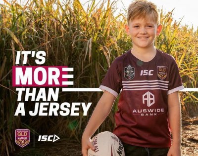 camisetas rugby Queensland Maroons revela el estado de origen 20