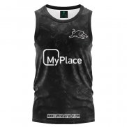 Tank Top Penrith Panthers Rugby 2024 Negro