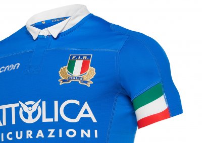 Camiseta de rugby de Italia Rugby 2018/19 Macron