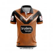 Camiseta Polo West Tigers Rugby 2024 Segunda