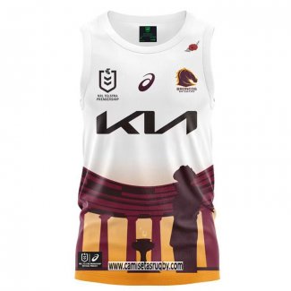 Tank Top Brisbane Broncos Rugby 2024 ANZAC