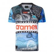 Camiseta Cronulla Sutherland Sharks Rugby 2024 Indigena