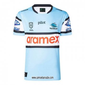 Camiseta Cronulla Sutherland Sharks Rugby 2025 Local