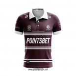 Camiseta Polo Manly Warringah Sea Eagles Rugby 2024 Local