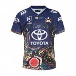 Camiseta North Queensland Cowboys Rugby 2021 Indigena