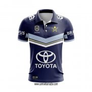 Camiseta Polo North Queensland Cowboys Rugby 2024 Local