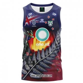 Tank Top New Zealand Warriors Rugby 2024 ANZAC