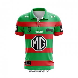 Camiseta Polo South Sydney Rabbitohs Rugby 2024 Local